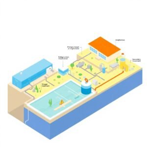 Read more about the article How Sewage treatment plant work explain via diagram?